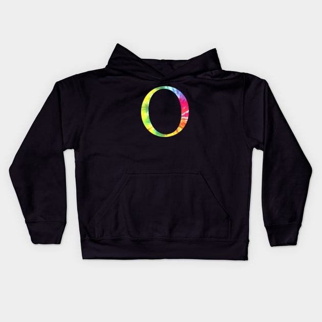 Tie Dye Omicron Kids Hoodie by lolosenese